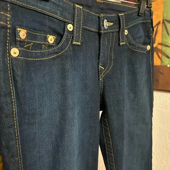 True Religion fashion for the senses straight jeans women’s size 28/33 - Picture 4 of 8